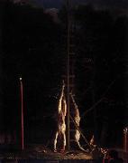 After Jan de Baen The corpses of the brothers De Witt oil painting reproduction